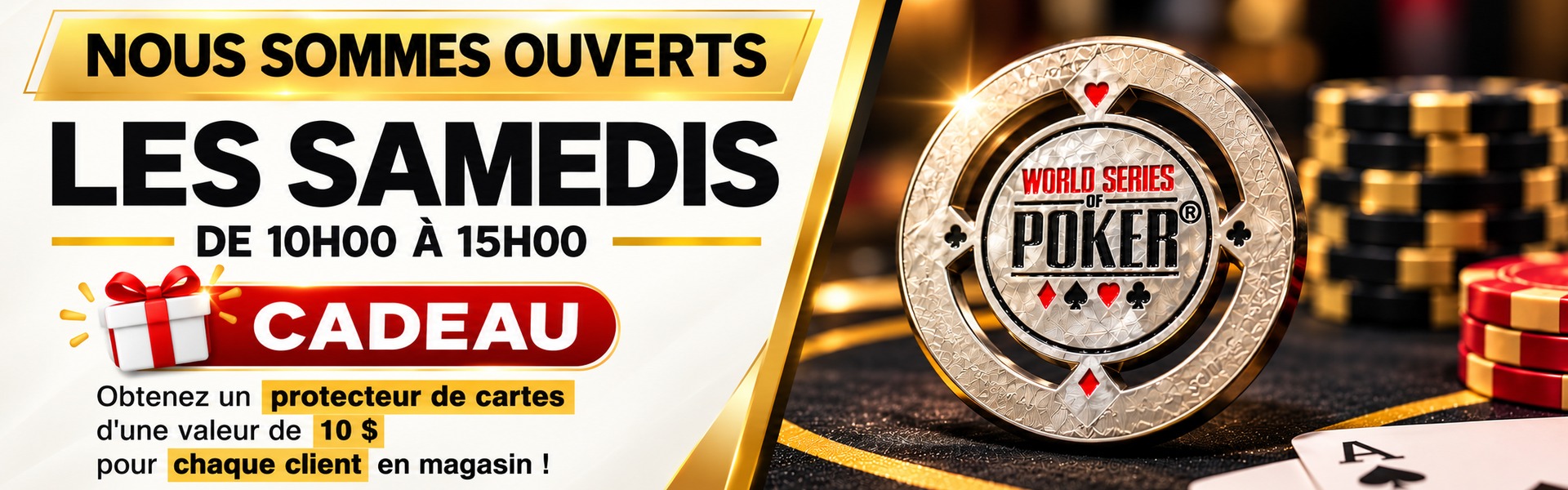 Ouvert les samedis